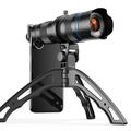 APEXEL HD HD Metal 20-40x Zoom Telescope Telephoto Lens Monocular Phone Camera Lens pentru iPhone Samsung Huawei
