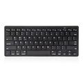 APPK78 Tastatura Slim Wireless Bluetooth 3.0 - Tastatură portabilă compactă pentru iPhone, iPad, Samsung, Android, Windows și laptopuri