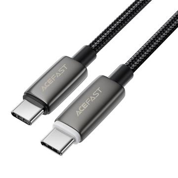Acefast C23-03 Smart Power-Off Cablu de încărcare USB-C - 60W/3A, 1.2m - Negru