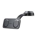 Acefast D60 Suport magnetic dublu pentru mașină - Suport pentru bord - negru