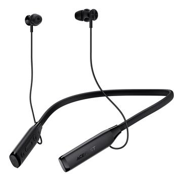 Căști Bluetooth pentru gât Acefast N7 cu afișaj cu LED, Bass Boost - Negru