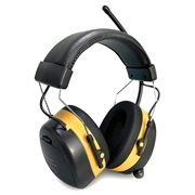 Căști de gaming supraauriculare cu anulare activă a zgomotului EM6605 - Negru / Galben