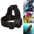 Curea ajustabilă pentru cap pentru GoPro Hero 4/5/6/7/8/9/10/11 - Negru