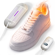 Uscător de pantofi UV reglabil cu cronometru - Dimensiune pantofi 28-45 - alb