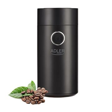 Mașină de măcinat cafea Adler AD 4446bs - 150W - Negru