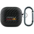 Husă AirPods 4/AirPods 5 Oracle Red Bull Carbon Logo - Negru