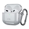 Husă AirPods 4 Tech-Protect FlexAir - Cenușiu Cenușiu