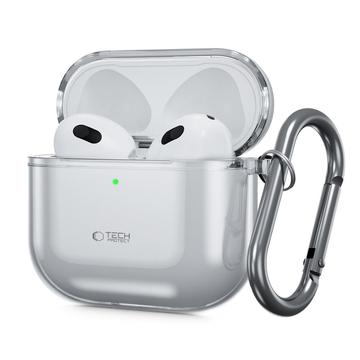 Husă AirPods 4 Tech-Protect FlexAir - Cenușiu Cenușiu