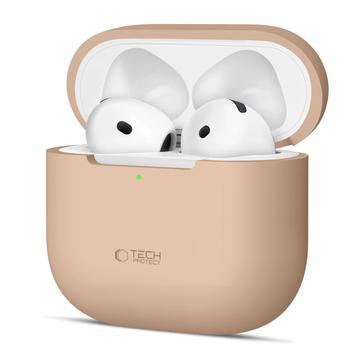 Carcasă din silicon AirPods 4 Tech-Protect