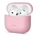Carcasă din silicon AirPods 4 Tech-Protect - roz prăfuit