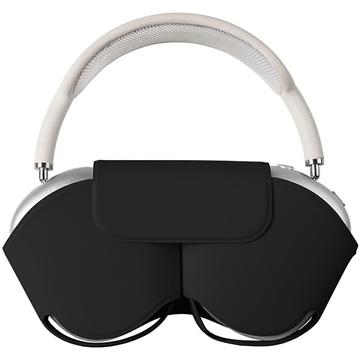 Carcasă AirPods Max cu mod Sleep - Husă pentru căști din piele PU