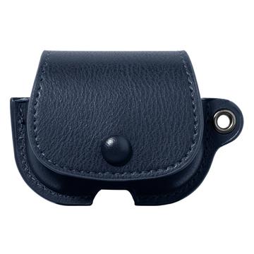 Husă stil rucsac AirPods Pro 3 cu cataramă pentru breloc - albastru