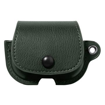 Husă stil rucsac AirPods Pro 3 cu cataramă pentru breloc - verde