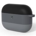 AirPods Pro 3 Gradient Carcasă din silicon rezistentă la șocuri cu carabină - negru