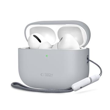 Carcasă din silicon AirPods Pro 3 Tech-Protect - Gri creion