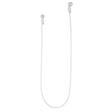 AirPods/AirPods Pro 2 curea de silicon pentru gât - 70cm - alb