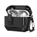 Carcasă Airpods Pro 3 Tech-Protect Carbonox - Negru