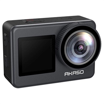 Akaso Brave 7 Action Camera with Voice Controls (Open Box - Excellent) - 4K/30fps, IPX8