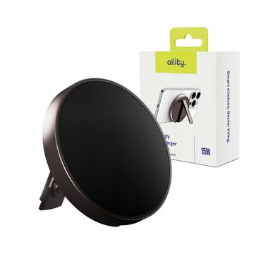 Încărcător wireless Allity AWC-210 2-in-1 15W - Grafit