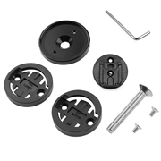 Aliaj de aluminiu Top Cap GPS Mount Bracket pentru Garmin Edge