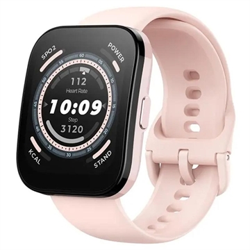Ceas inteligent Amazfit Bip 5 - ecran 1.91" - roz pastel