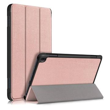 Husă Folio Smart Amazon Fire HD 8 (2020)/8 Plus (2022) - Tri-Fold - Auriu Roze
