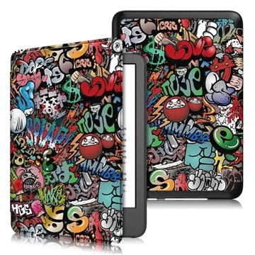 Husă Smart Folio pentru Amazon Kindle 11th Gen (2022) - Graffiti