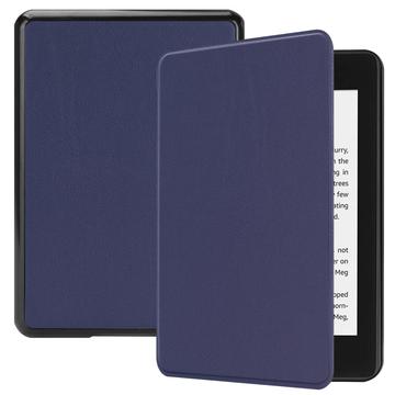 Husă Smart Folio pentru Amazon Kindle Paperwhite 4 2020/2019/2018 - Albastru Închis