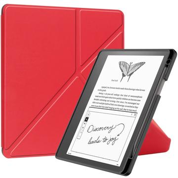Husă Folio Amazon Kindle Scribe - Origami Stand - Roșu