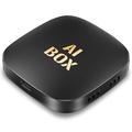 Android 13 CarPlay/Android Auto AI Box cu Mirror Link, AirPlay - Negru