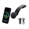 Încărcător auto wireless Anker Nano 15W - Compatibil cu MagSafe - Negru