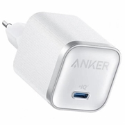 Încărcător de perete Anker Nano 45W GaN USB-C - alb