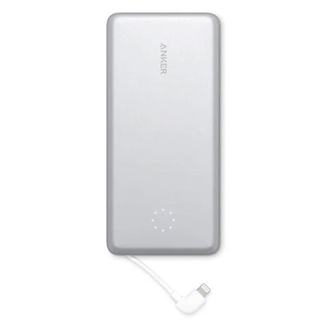Anker PowerCore+ Pro 10000mAh Power Bank cu cablu Lightning