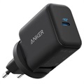 Încărcător USB-C Anker PowerPort III 25W - Ștecher EU - Negru