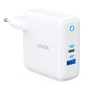 Încărcător de perete cu două porturi Anker PowerPort PD+ 2 - 35W - Alb