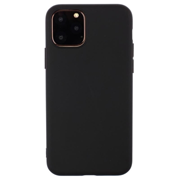 Husă TPU Mată Antiamprentă iPhone 15 Pro Max - Negru