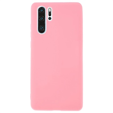 Husa Mate TPU Anti-Amprenta Huawei P30 Pro - Roz