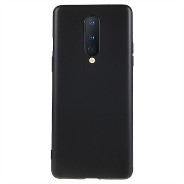 Husă TPU Mată Antiamprentă OnePlus 8 - Negru