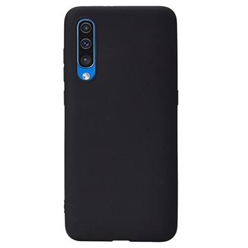 Husă TPU Mată Antiamprentă Samsung Galaxy A50 - Negru