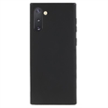 Husă TPU Mată Antiamprentă Samsung Galaxy Note10 - Negru
