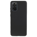 Husă TPU Mată Antiamprentă Samsung Galaxy S20+ - Negru