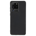Husă TPU Mată Antiamprentă Samsung Galaxy S20 Ultra - Negru