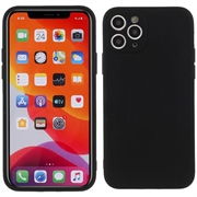 Husă TPU Mată Antiamprentă iPhone 11 Pro - Negru