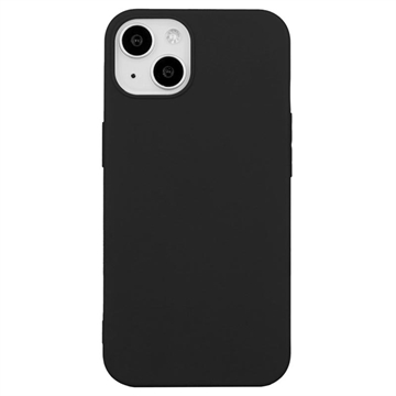 Husă TPU Mată Antiamprentă iPhone 15 - Negru