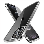 Husă Hibrid iPhone 12 Pro Max - Anti-Shock - Transparent