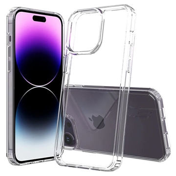 Husă Hibrid iPhone 15 Pro Max - Anti-Shock - Transparent