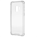 Husă de cristal hibrid pentru Samsung Galaxy S9 - Transparentă
