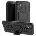 Husă Hibrid Cu Stand iPhone 11 - Anti-Slip - Negru