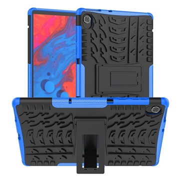 Husă Hibrid Antialunecare Lenovo Tab K10 - Negru / Albastru
