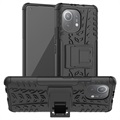 Husă Hibrid Antialunecare Cu Stand Xiaomi Mi 11 Pro - Negru